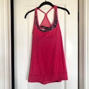 Lululemon tank with built in bra